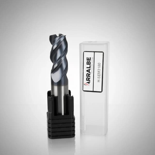 Fresa Ø18 mm De Metal Duro Integral 3 Labios - Arralbe